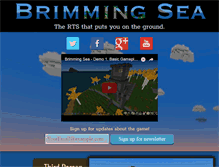 Tablet Screenshot of brimmingsea.com